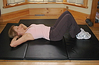 bent leg-raises abs exercises 2